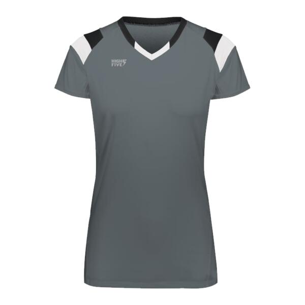 Girls TruHit Tri-Color Short Sleeve Jersey Thumbnail