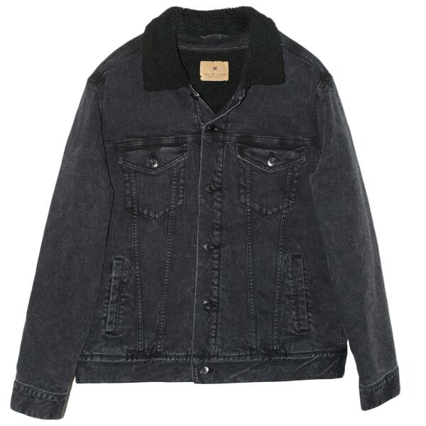 Unisex Sherpa-Lined Denim Jacket Thumbnail