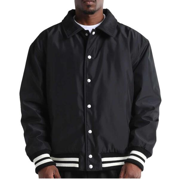 Unisex Collared Varsity Jacket Thumbnail