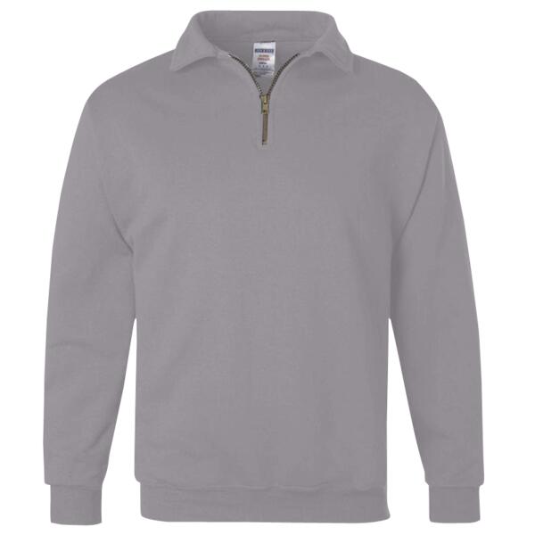 Unisex Nublend® Cadet Collar Quarter-Zip Sweatshirt Thumbnail