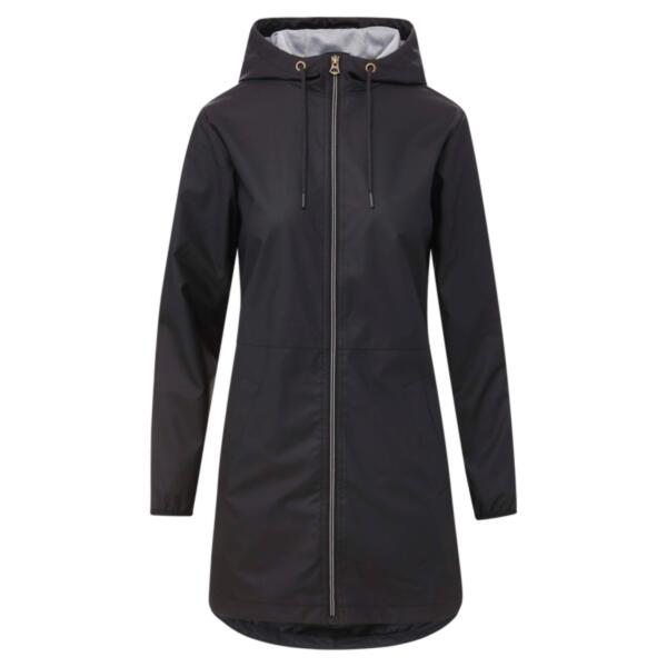 Women's Vintage Hooded Rain Jacket Thumbnail