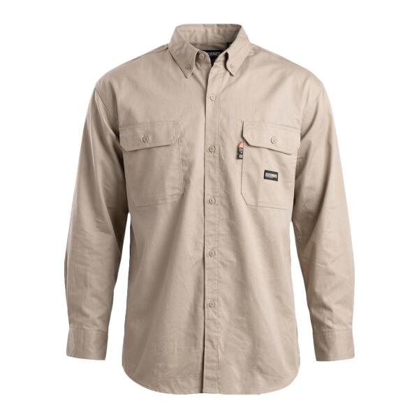 Men's Tall Flame-Resistant Button Down Work Shirt Thumbnail