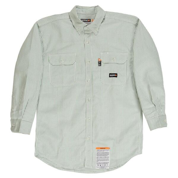 Men's Flame-Resistant Down Plaid Work Shirt Thumbnail
