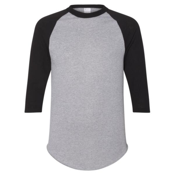Unisex Three-Quarter Raglan Sleeve Baseball Jersey T-Shirt Thumbnail