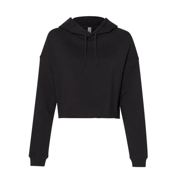 Women’s Lightweight Crop Hooded Sweatshirt Thumbnail
