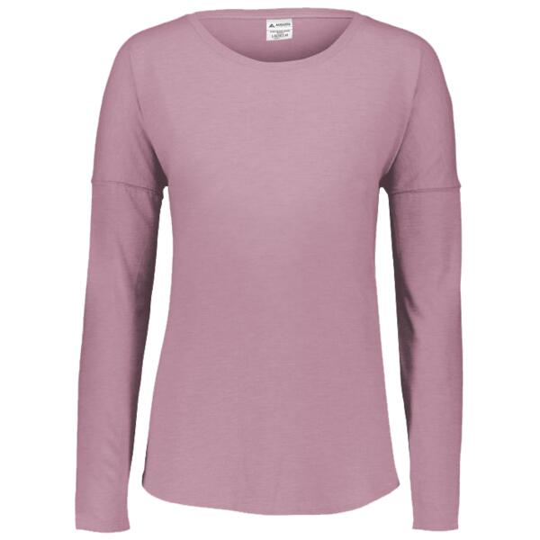 Women's Lux Triblend Long Sleeve T-Shirt Thumbnail