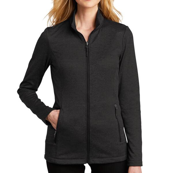Women's Collective Striated Fleece Jacket Thumbnail