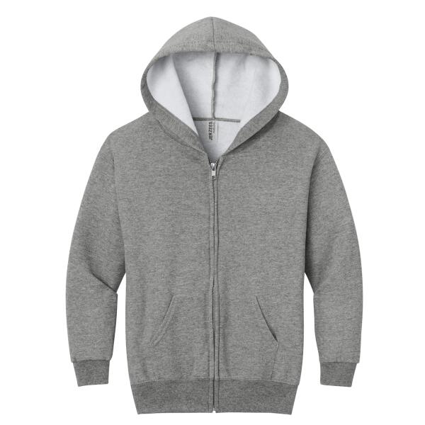 Youth NuBlend ® Full Zip Hooded Sweatshirt Thumbnail