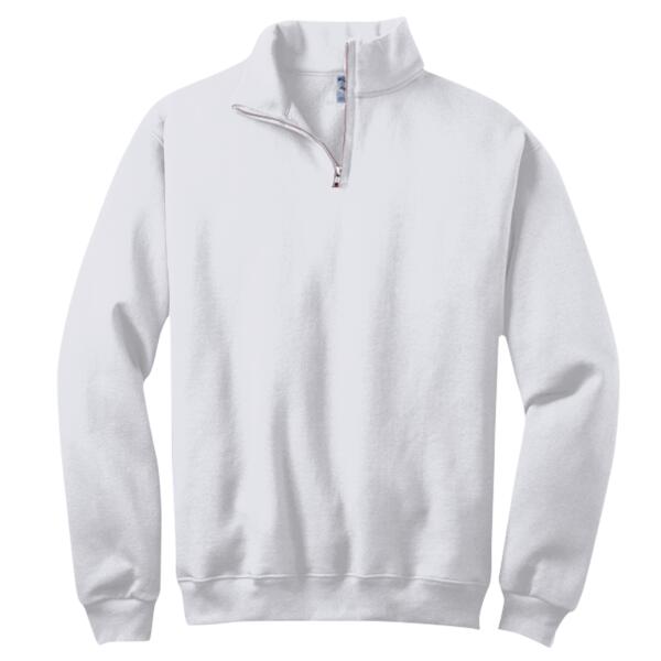 NuBlend ® 1/4 Zip Cadet Collar Sweatshirt Thumbnail