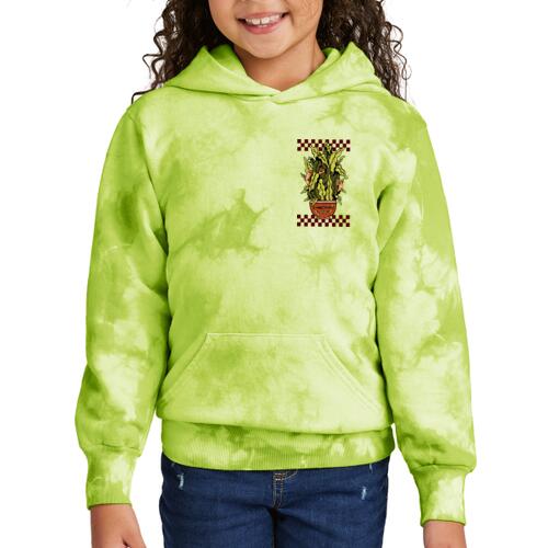 Help Kelp - Youth Crystal Tie Dye Pullover Hoodie Thumbnail
