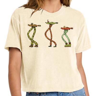 Walkin - Women's Heavyweight Boxy Tee Thumbnail