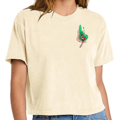 Flame - Women's Heavyweight Boxy Tee Thumbnail